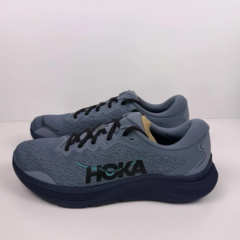 Hoka One One Solimar 2 Running Shoes Men's Sz 10 Steel Blue 1171852 STBLL Sample